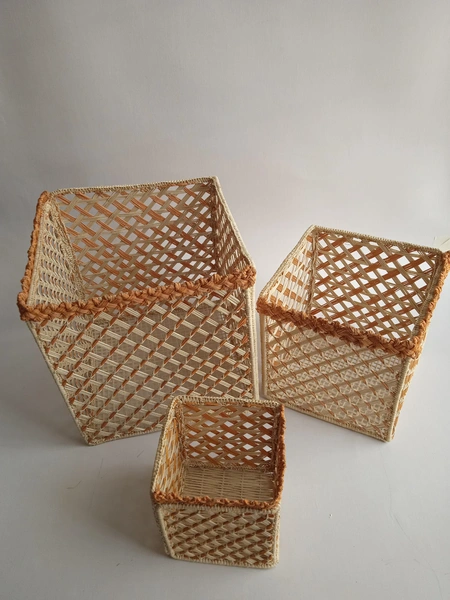 Contenedor Palma iraca x3